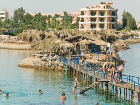 El Samaka Beach Hurghada Exteriör bild